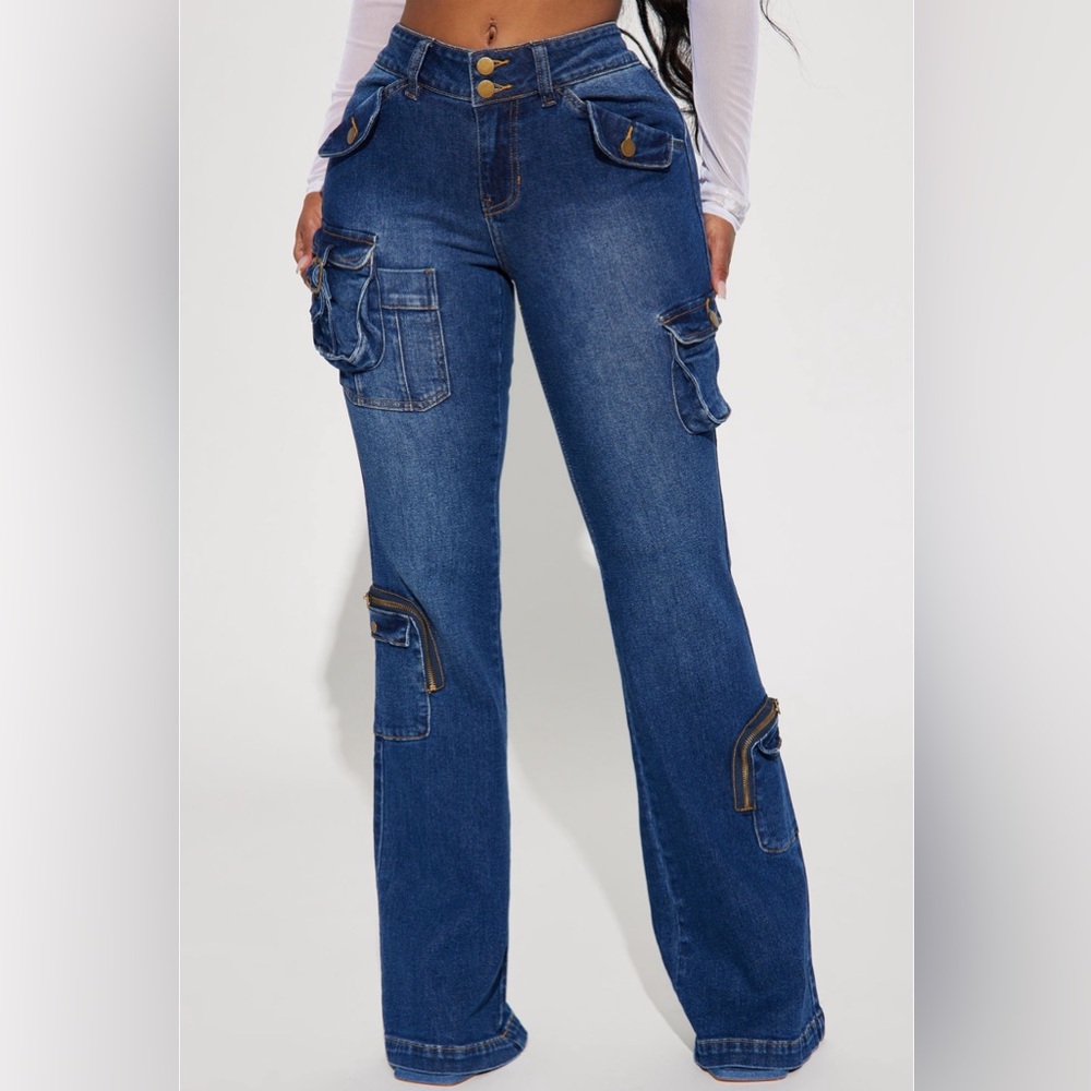 Cargo Stretch Jeans